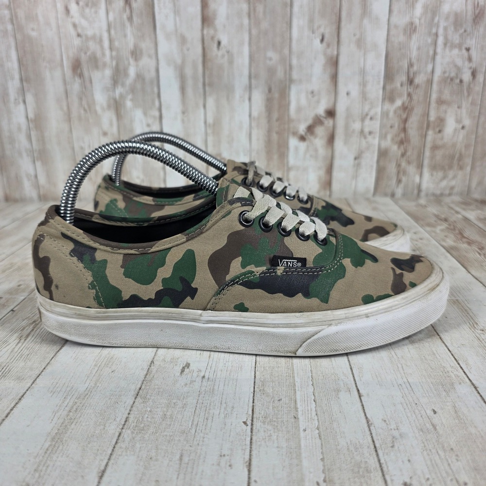 Vans Authentic Camo‎ Low Top Sneakers Women US 9